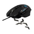 Rato Gaming Logitech G502 Hero - Preto Online Hot Sale