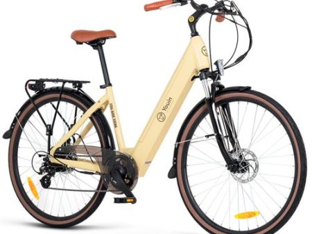 Bicicleta Elétrica Youin Viena - Creme Online Sale