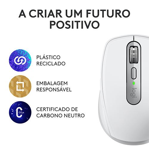 Rato Óptico Logitech MX Anywhere 3S - Branco Online