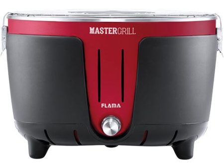 Grelhador Barbecue Flama Mastergrill 4006FL - Vermelho For Sale