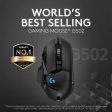 Rato Gaming Logitech G502 Hero - Preto Online Hot Sale