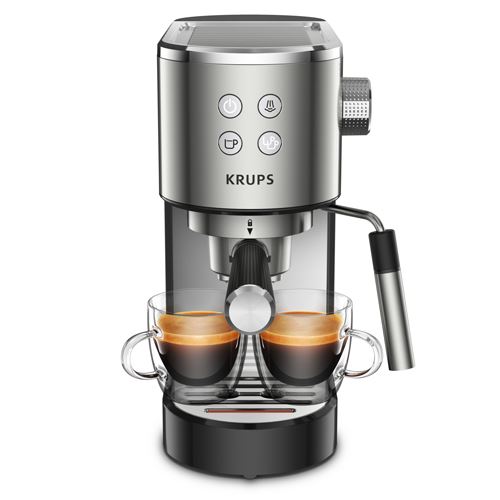 Máquina de Café Krups Virtuoso XP442C11 - Preto e Inox Online Sale