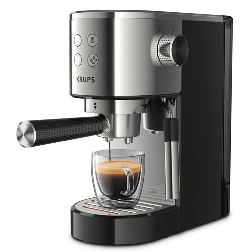 Máquina de Café Krups Virtuoso XP442C11 - Preto e Inox Online Sale