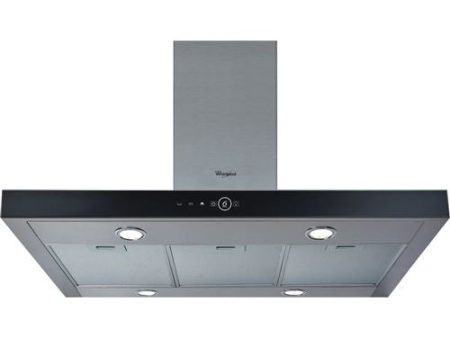 Exaustor para Ilha Whirlpool AKR 504 IX 1 | 100x60 cm | 713 m³ h | 69 dB | B | Aço inoxidável For Discount