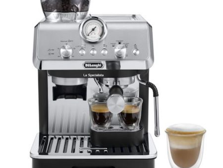 Máquina de Café Manual De Longhi La Specialista Arte EC9155.MB - Metal Preto Online Hot Sale