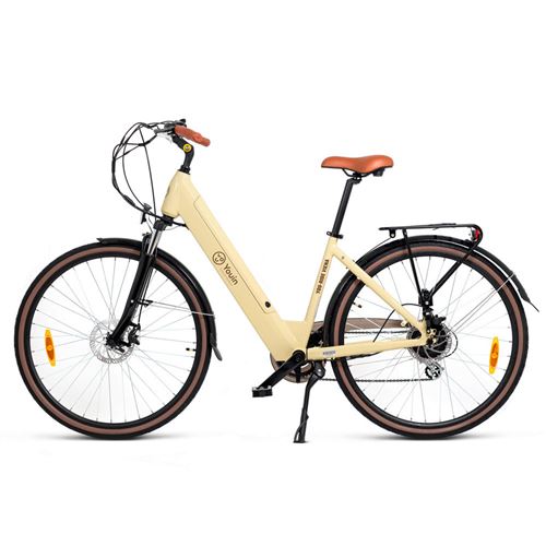 Bicicleta Elétrica Youin Viena - Creme Online Sale