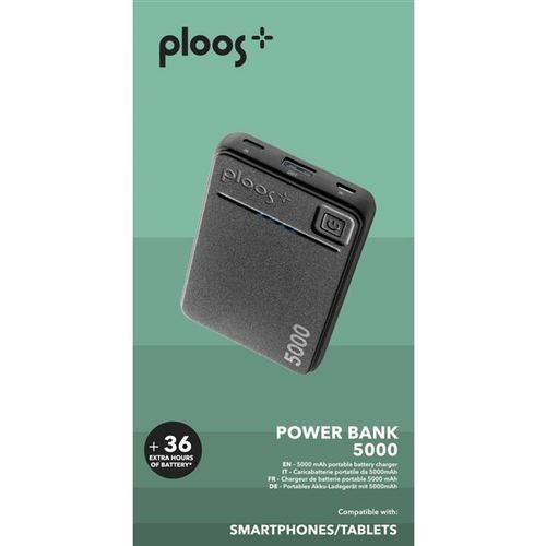 Powerbank Cellular Line Ploos® 5000mAh - Preto Cheap