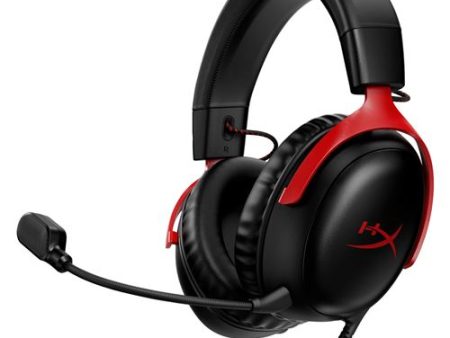 Auscultadores Gaming HyperX Cloud III - Vermelho For Cheap