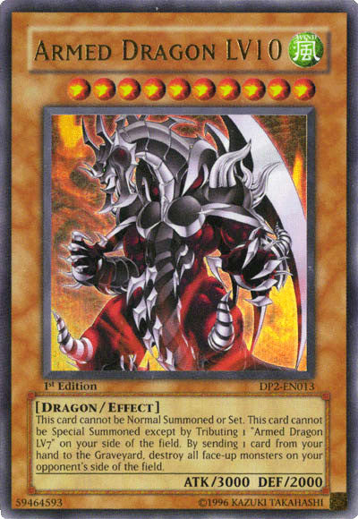 Armed Dragon LV10 [DP2-EN013] Ultra Rare Discount