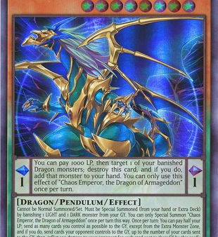 Chaos Emperor, the Dragon of Armageddon [YCSW-EN011] Super Rare Sale