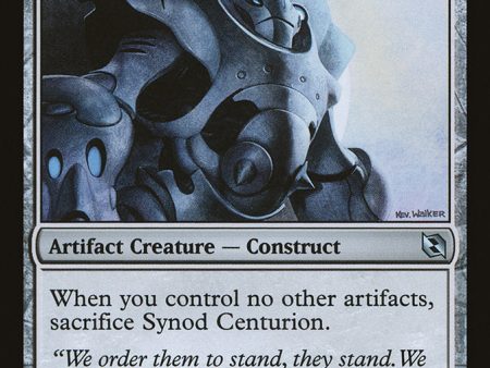 Synod Centurion [Duel Decks: Elspeth vs. Tezzeret] For Sale