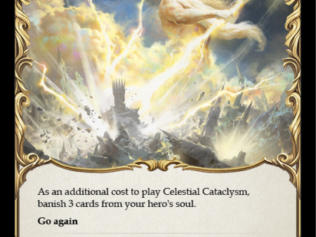 Celestial Cataclysm [MON062-RF] 1st Edition Rainbow Foil Discount