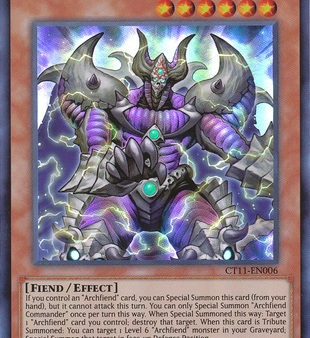 Archfiend Commander [CT11-EN006] Super Rare Fashion