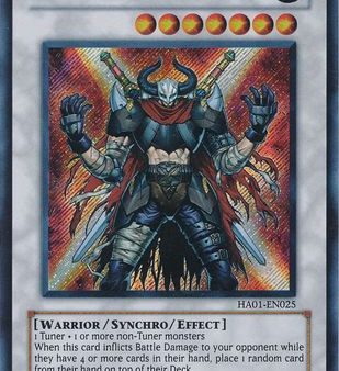 X-Saber Urbellum [HA01-EN025] Secret Rare Fashion