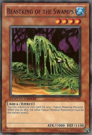 Beastking of the Swamps [GLD4-EN005] Common Discount