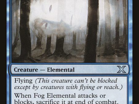 Fog Elemental [Tenth Edition] Online Sale