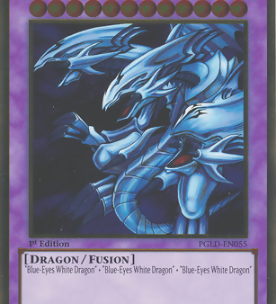 Blue-Eyes Ultimate Dragon [PGLD-EN055] Gold Rare Sale