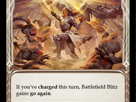 Battlefield Blitz (Blue) [MON038] 1st Edition Normal on Sale