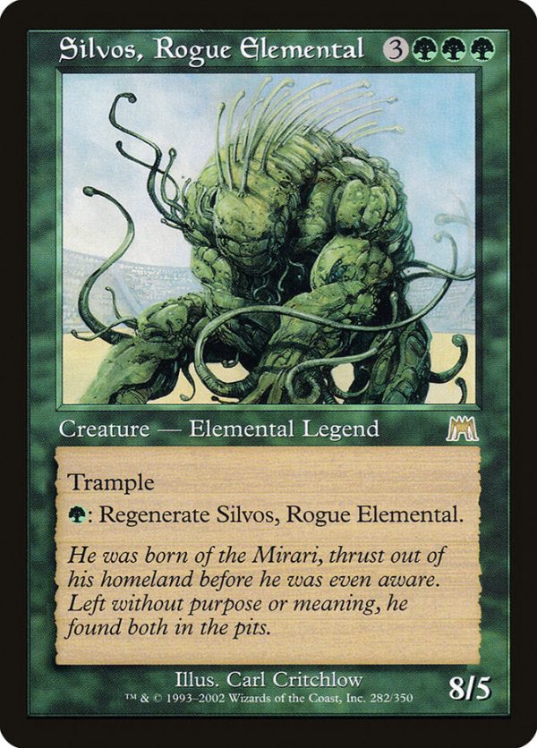 Silvos, Rogue Elemental [Onslaught] Sale