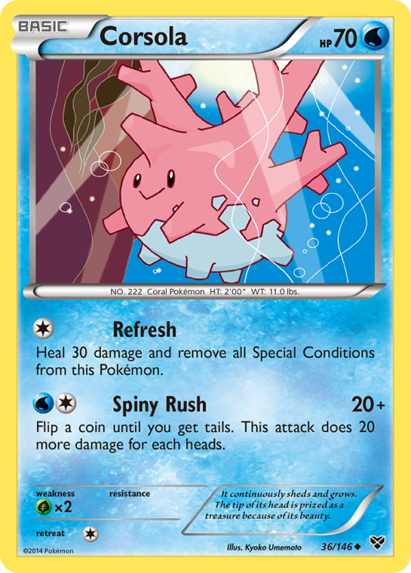 Corsola (36 146) [XY: Base Set] For Cheap