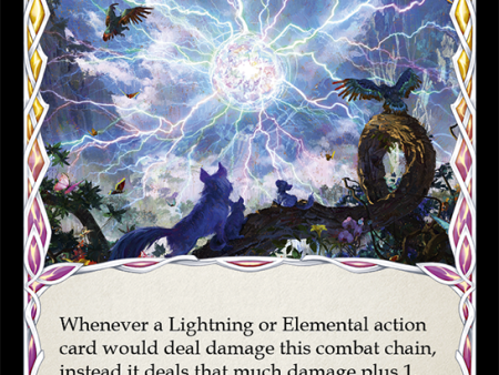 Ball Lightning (Red) [ELE186] (Tales of Aria)  1st Edition Rainbow Foil Supply