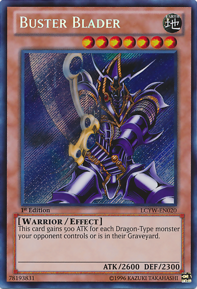 Buster Blader [LCYW-EN020] Secret Rare Discount