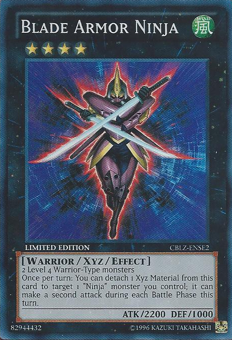 Blade Armor Ninja [CBLZ-ENSE2] Super Rare Cheap