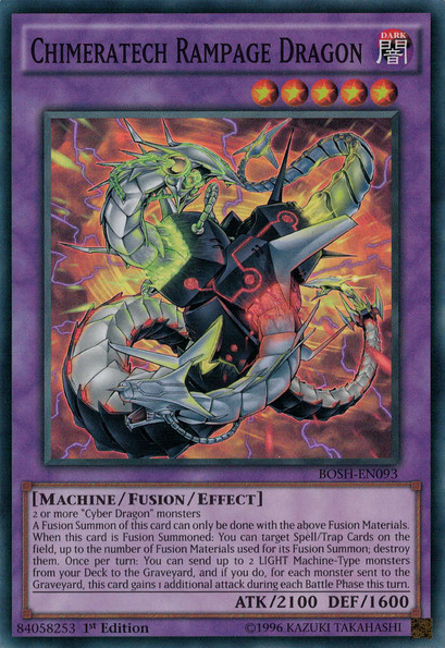 Chimeratech Rampage Dragon [BOSH-EN093] Super Rare Online