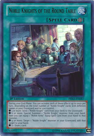 Noble Knights of the Round Table [PRIO-EN087] Ultra Rare Discount