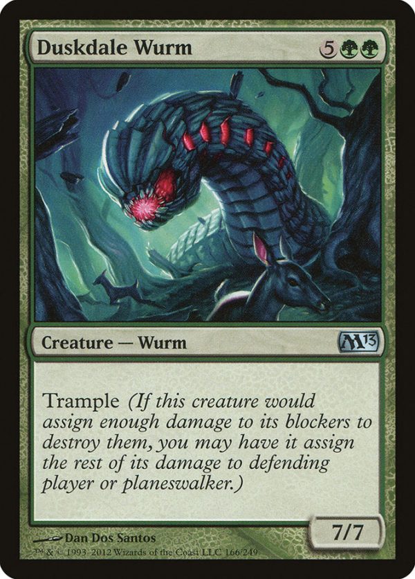 Duskdale Wurm [Magic 2013] Hot on Sale