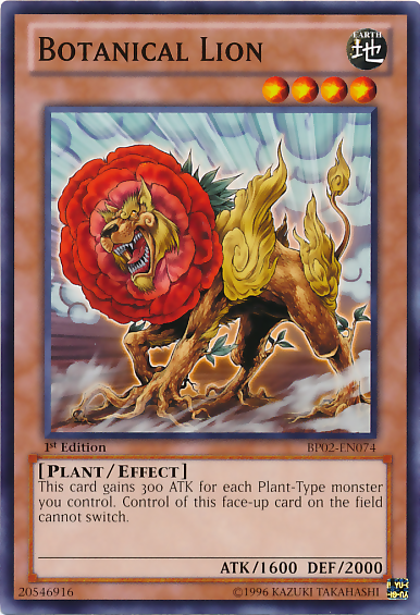 Botanical Lion [BP02-EN074] Common For Cheap