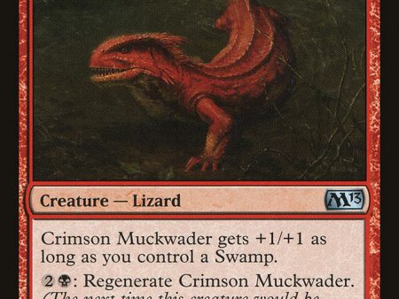 Crimson Muckwader [Magic 2013] Cheap