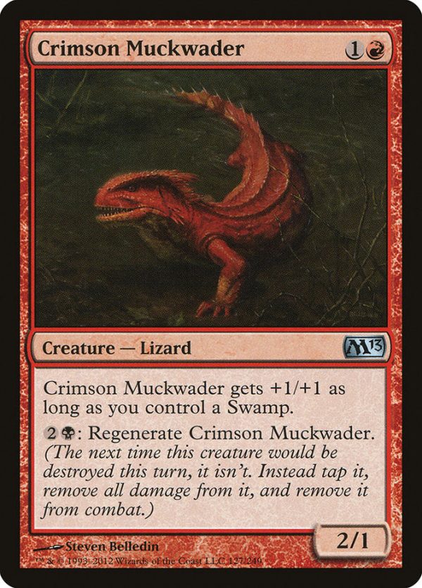 Crimson Muckwader [Magic 2013] Cheap