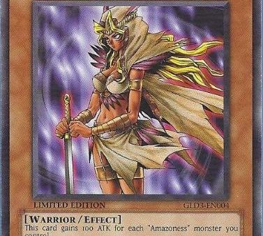 Amazoness Paladin [GLD3-EN004] Common Fashion