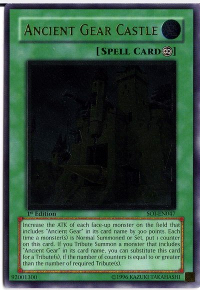 Ancient Gear Castle (UTR) [SOI-EN047] Ultimate Rare Online