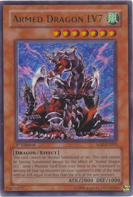 Armed Dragon LV7 [SOD-EN015] Ultra Rare Cheap