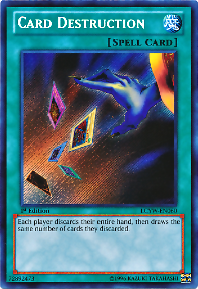 Card Destruction [LCYW-EN060] Secret Rare Discount