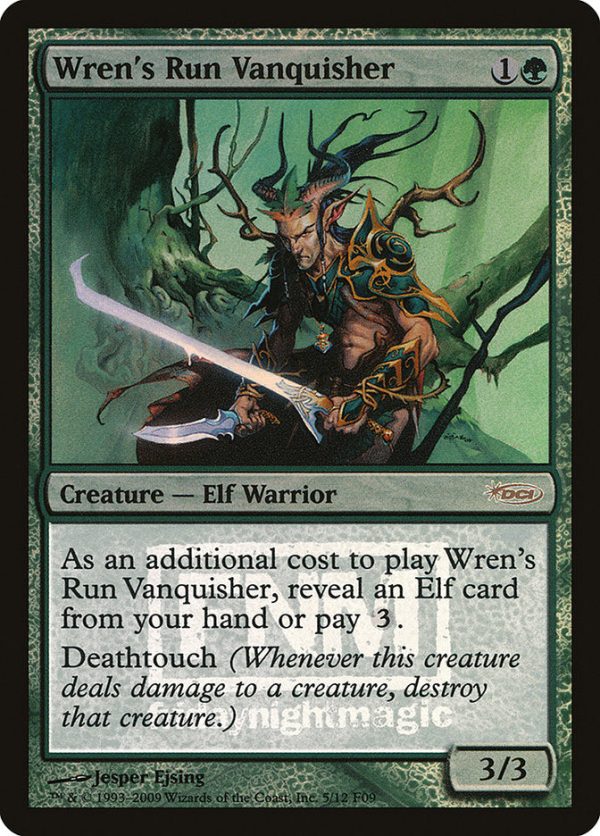 Wren s Run Vanquisher [Friday Night Magic 2009] Sale