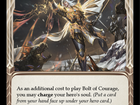 Bolt of Courage (Red) [MON042] 1st Edition Normal Supply