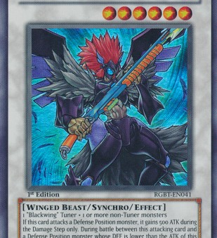 Blackwing Armed Wing [RGBT-EN041] Super Rare on Sale