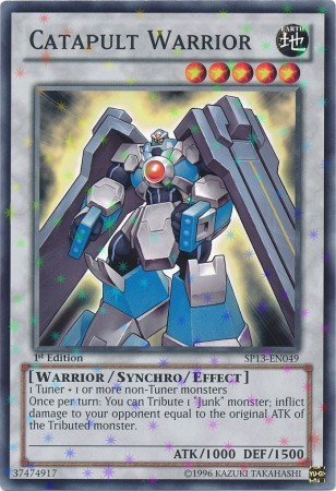 Catapult Warrior [SP13-EN049] Starfoil Rare Online Hot Sale