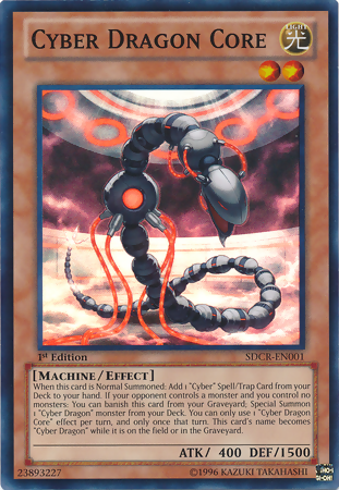 Cyber Dragon Core [SDCR-EN001] Super Rare For Sale