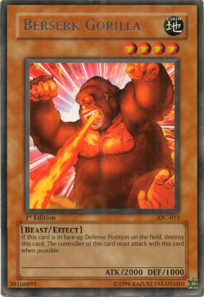 Berserk Gorilla [IOC-013] Rare Online Hot Sale