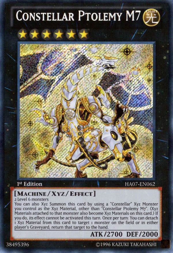 Constellar Ptolemy M7 [HA07-EN062] Secret Rare Hot on Sale