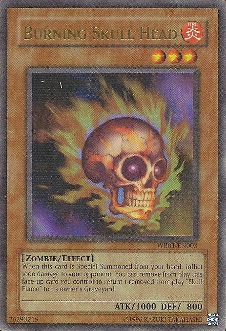 Burning Skull Head [WB01-EN003] Super Rare on Sale