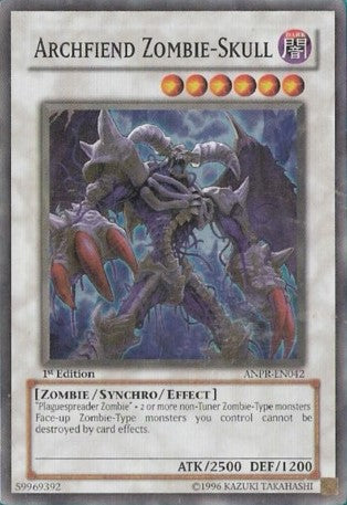 Archfiend Zombie-Skull [ANPR-EN042] Super Rare Online Sale