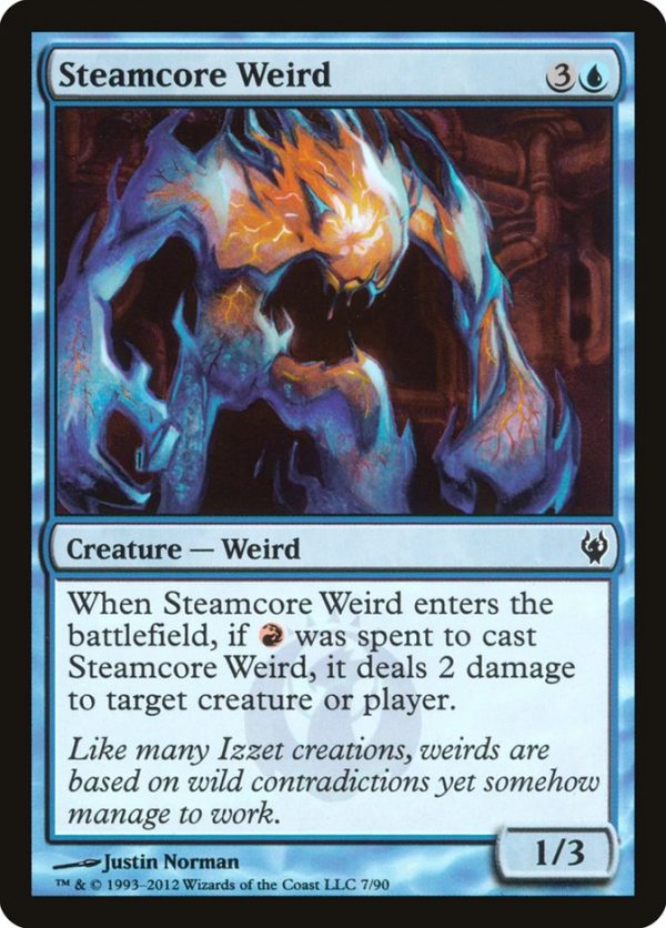 Steamcore Weird [Duel Decks: Izzet vs. Golgari] Hot on Sale