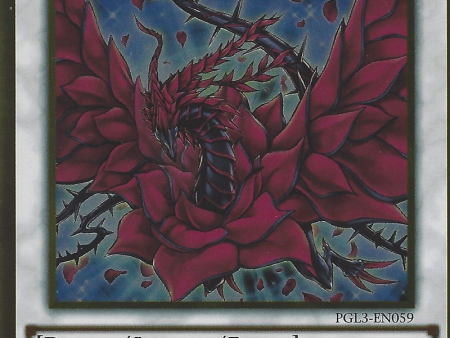 Black Rose Dragon [PGL3-EN059] Gold Rare For Discount