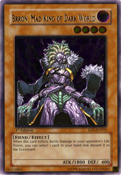 Brron, Mad King of Dark World [EEN-EN022] Ultimate Rare Fashion