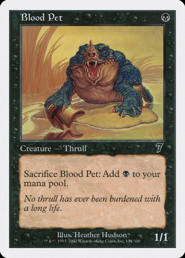 Blood Pet [Seventh Edition] Cheap